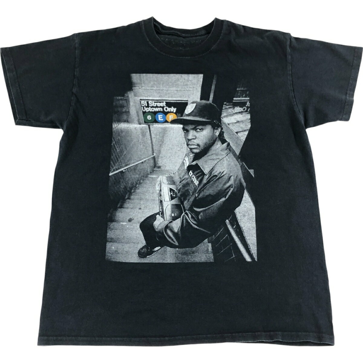 古着 ICE CUBE アイスキューブ ラップTシャツ ラップT メンズS相当 /eaa546774 【...