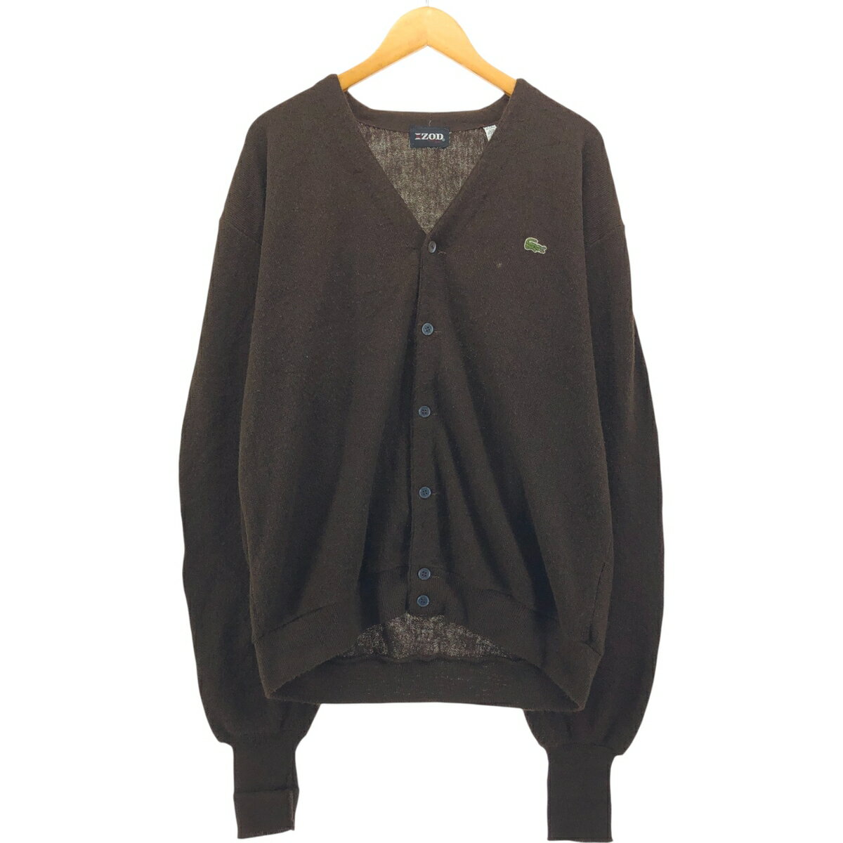 古着 70'S ラコステ LACOSTE IZOD アクリ�