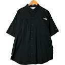 古着 コロンビア Columbia PFG OMNI-SHADE ボタンダウン 半袖 フィッシングシャツ メンズL相当 /eaa546844 【中古】 【250506】 【NL2503】(4)