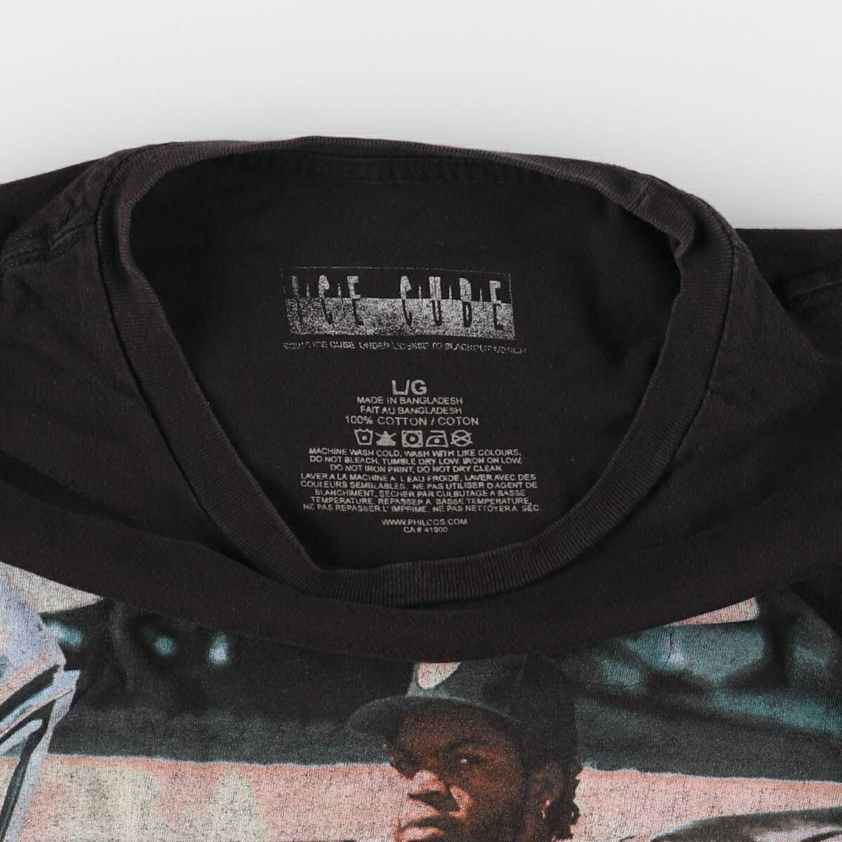 古着 ICE CUBE アイスキューブ バンドTシャツ バンT メンズL相当 /eaa546964 【中...