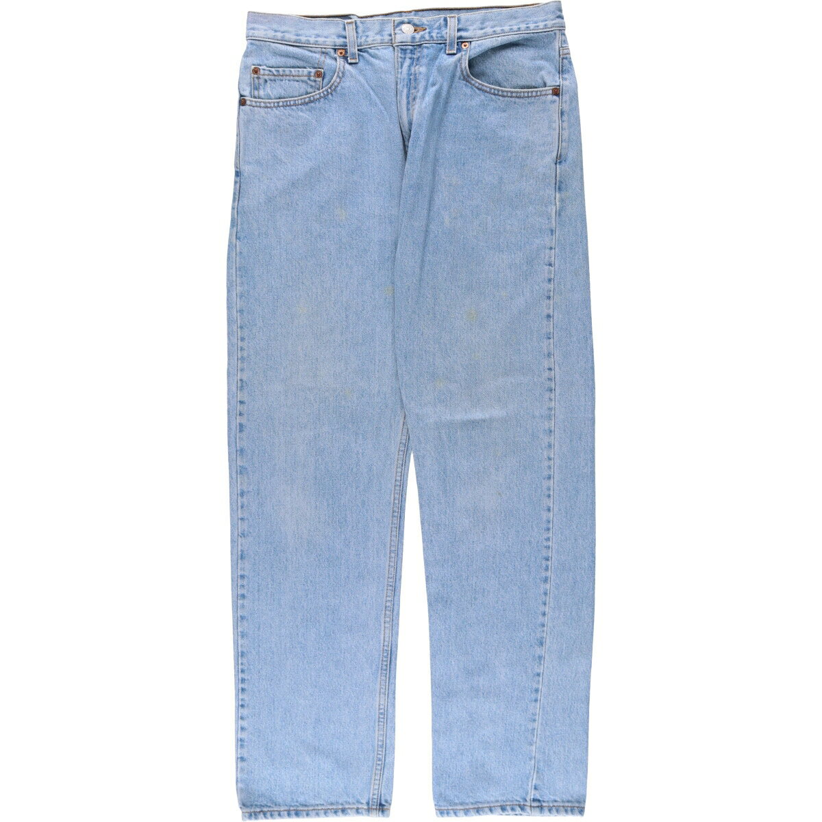古着 90'S リーバイス Levi's 505 REGULAR FIT STRAIGHT LEG テーパードデニムパンツ メンズw34相当 ヴィンテージ /eaa547308 【中古】 【250512】 【SS2603_10】 ブルー系 春夏秋冬