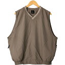 古着 00'S ナイキ NIKE GOLF ゴルフ Vネック ウォームアップベスト メンズM相当 /eaa547599 【中古】 【250526】 【NL250...