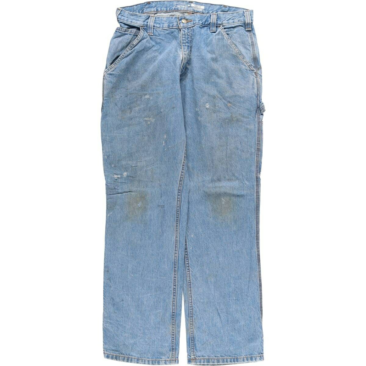 Rakuten - 古着 カーハート Carhartt Loose Fit デニムペインターパンツ メンズw33相当 /eaa547627 【中古】 【250510】 【SS2603_10】
