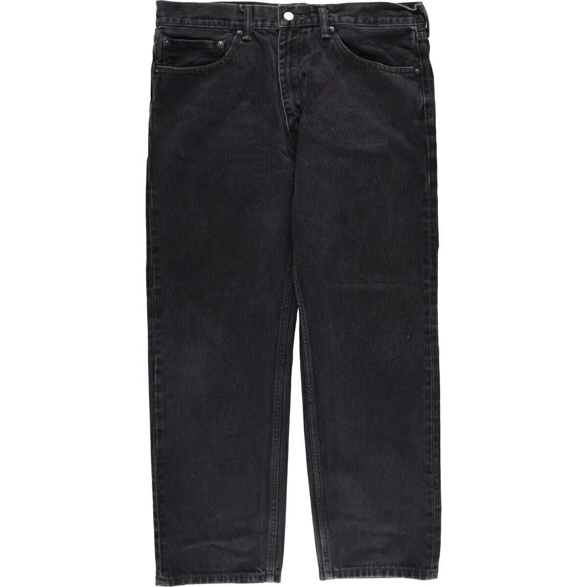 古着 リーバイス Levi's 505 ブラックデニム テーパードデニムパンツ メンズw36相当 /eaa547648 【中古】 【250506】