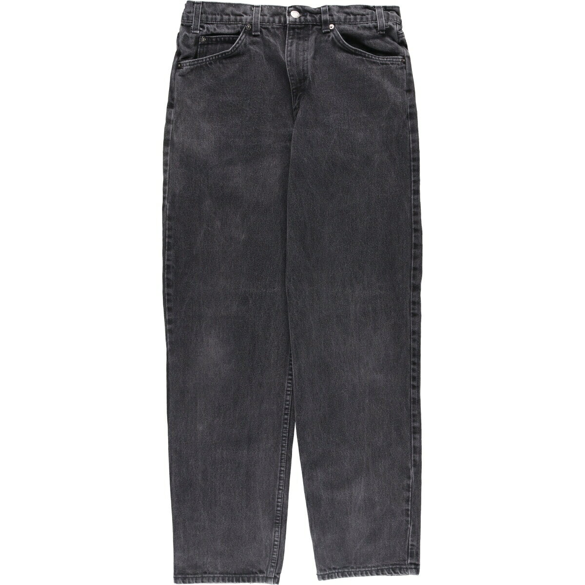 古着 90~00'S リーバイス Levi's 550-4159 オレンジタブ ブラックデニム テーパードデニムパンツ メンズw32相当 ヴィンテージ /eaa547683 【中古】 【250507】 【SS2603_10】 ブラック系 春夏秋冬