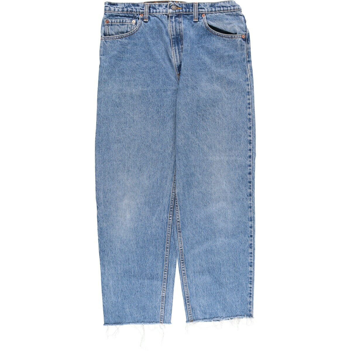 Rakuten - 古着 90'S リーバイス Levi's 550-4891 カットオフ テーパードデニムパンツ カナダ製 メンズw35相当 ヴィンテージ /eaa547687 【中古】 【250506】 【SS2603_10】