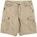 古着 カーハート Carhartt RELAXED FIT ペイント ダック カーゴショーツ ハーフパンツ メンズw35相当 /eaa547694 【中古】 【250510】
