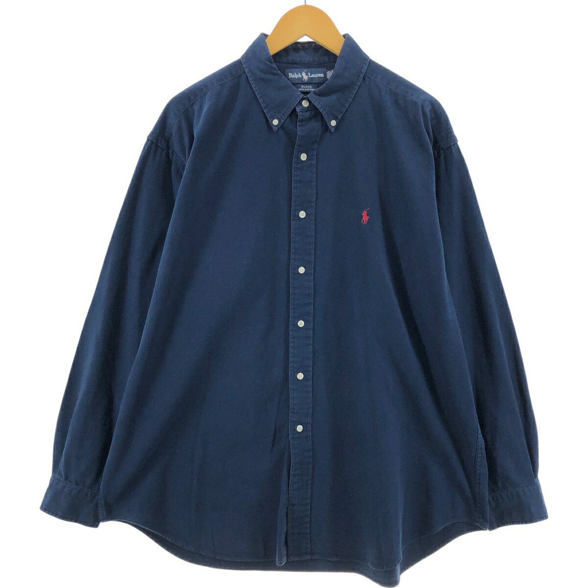 樂天商城 - 古着 ラルフローレン Ralph Lauren BLAKE 長袖 ボタンダウンシャツ メンズXL相当 /eaa548020 【中古】 【250514】 【SS2603_10】