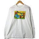 古着 Keith Haring キースへリング ロングTシャツ ロンT メンズL相当 /eaa548100 【中古】 【250514】 【NL2503】(4)