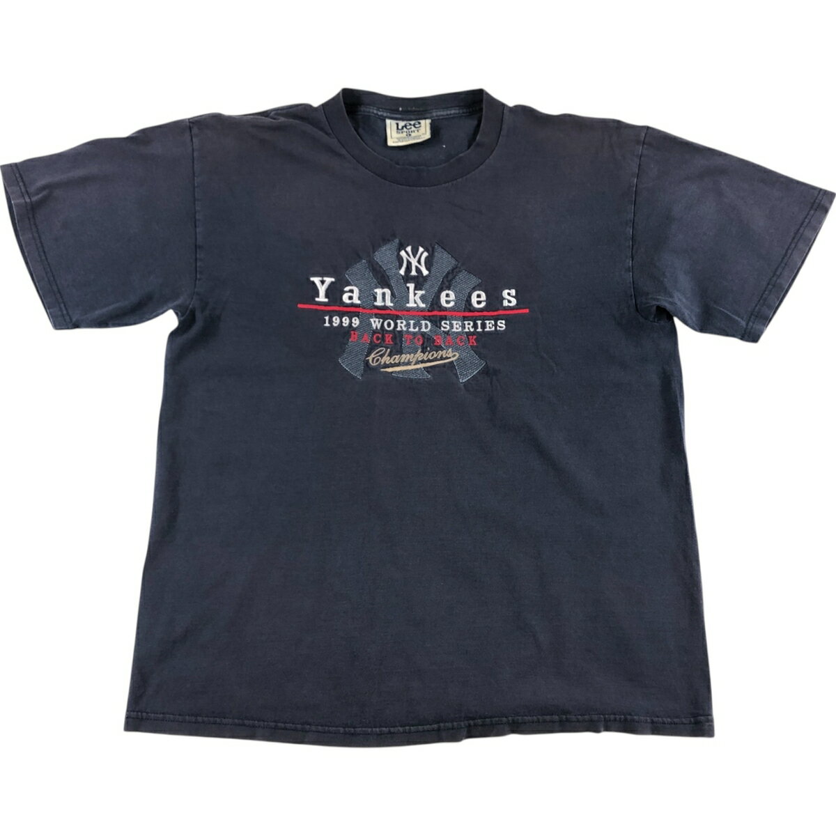 樂天商城 - 古着 90'S リー Lee SPORT MLB NEW YORK YANKEES ニューヨークヤンキース スポーツTシャツ メンズL相当 /eaa548162 【中古】 【250523】 【SS2603_10】