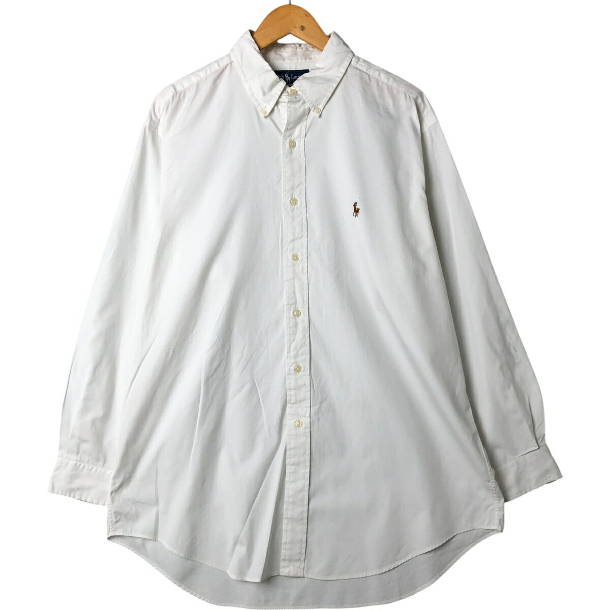 Rakuten - 古着 ラルフローレン Ralph Lauren YARMOUTH 長袖 ボタンダウンシャツ メンズL相当 /eaa548350 【中古】 【250519】 【NL2503】 【SS2603_10】