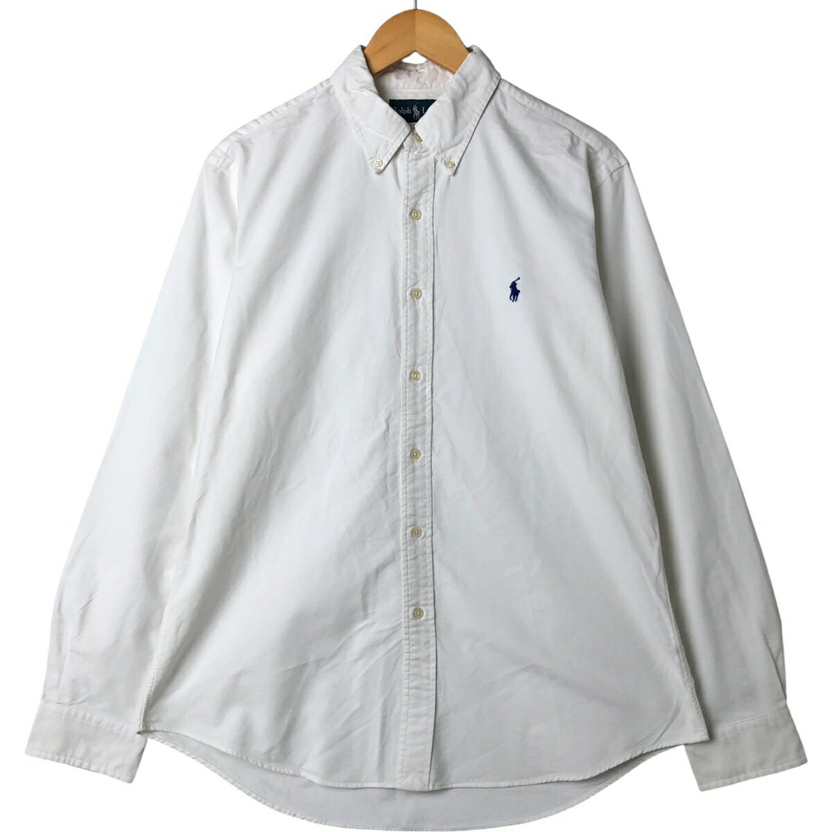 古着 ラルフローレン Ralph Lauren 長袖 ボタンダウンシャツ メンズL相当 /eaa548371 【中古】 【250518】 【NL2503】