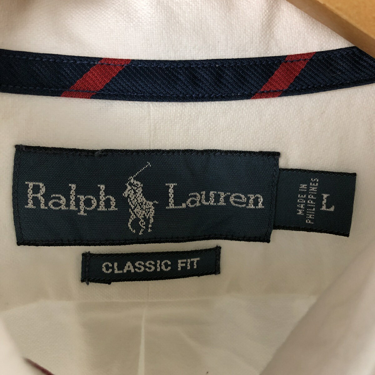 古着 ラルフローレン Ralph Lauren CLASSIC FIT 長袖 ボタンダウンシャツ メンズL相当 /eaa548390 【中古】 【250519】 【NL2503】