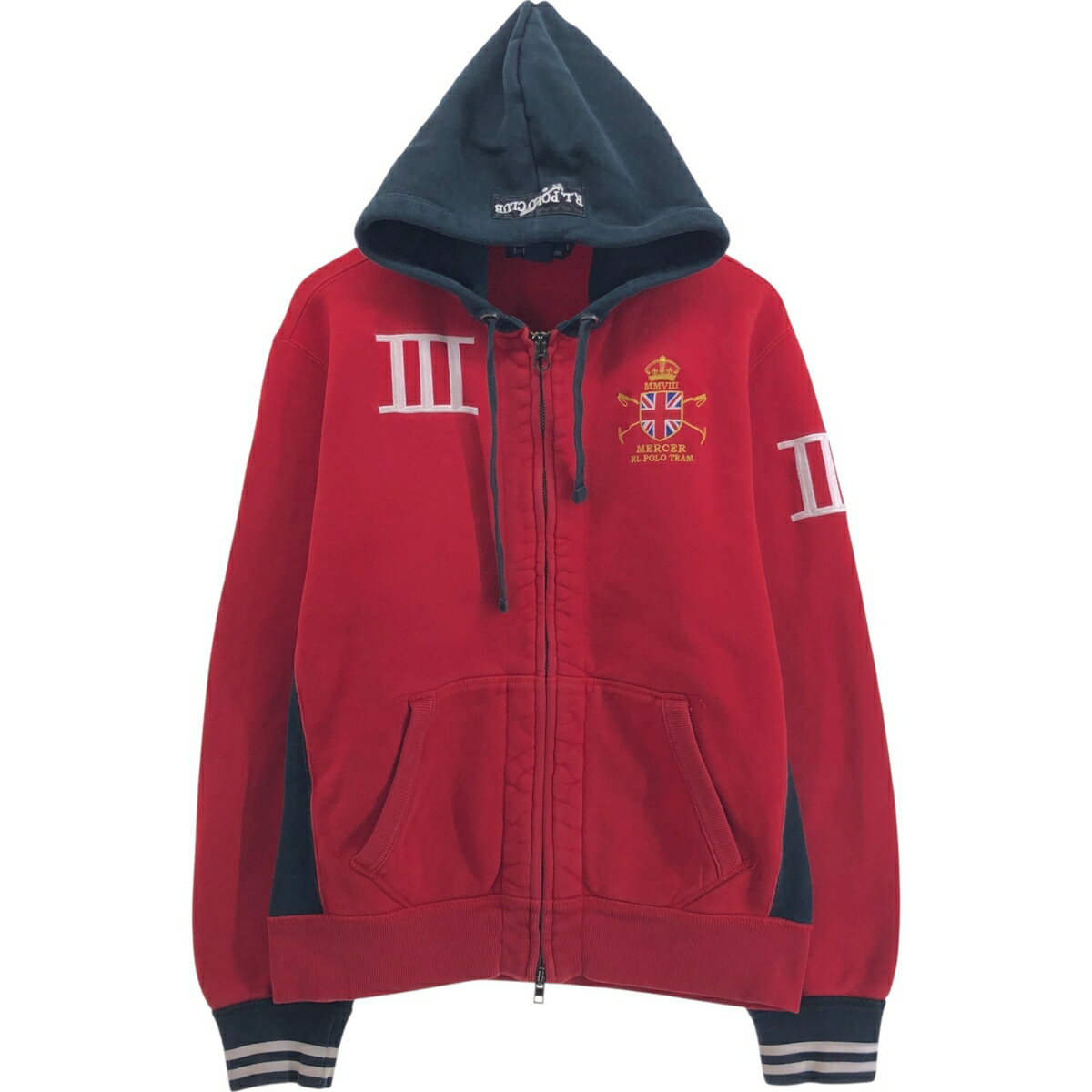 古着 ラルフローレン Ralph Lauren POLO by Ralph Lauren スウェットフルジップパーカー メンズL相当 /eaa548425 【中古】 【250518】 【SS2509_10】