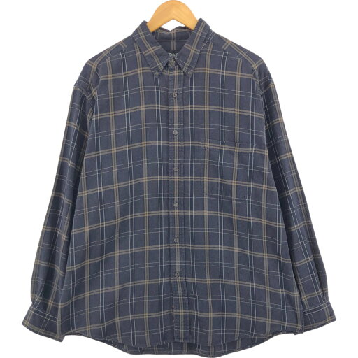 古着 エディーバウアー Eddie Bauer 長袖 ボタンダウン ライトネルチェックシャツ メンズL相当 /eaa548571 【中古】 【250616】 古着 エディーバウアー Eddie Bauer 長袖 ボタンダウン ライトネルチェックシャツ メンズL相当 /eaa548571 【中古】 【250616】