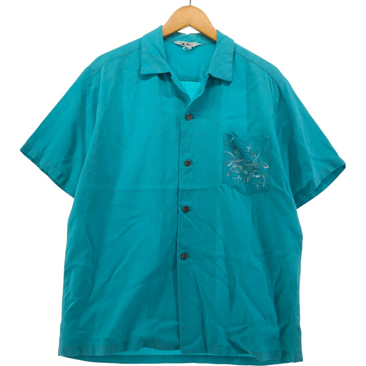 Rakuten - 古着 Reef オープンカラー ハワイアンアロハシャツ ボックスシャツ ハワイ製 メンズL相当 ヴィンテージ /eaa548637 【中古】 【250515】 【SS2603_30】