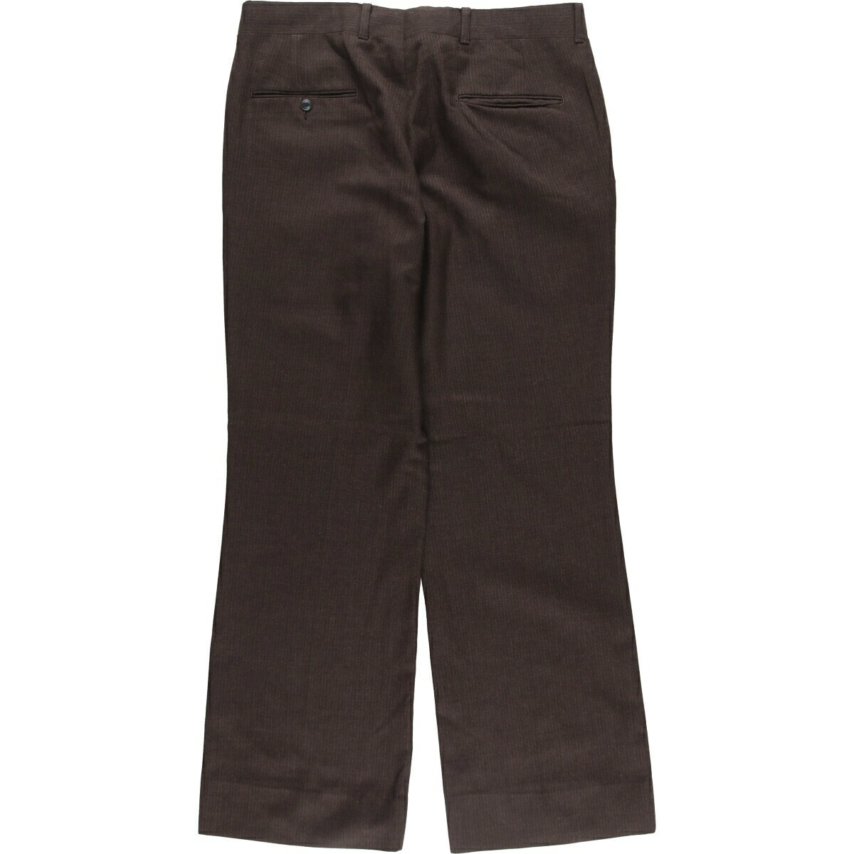 古着 ストライプ柄 スラックスパンツ メンズw34相当 ヴィンテージ /eaa548892 【中古】 【250516】