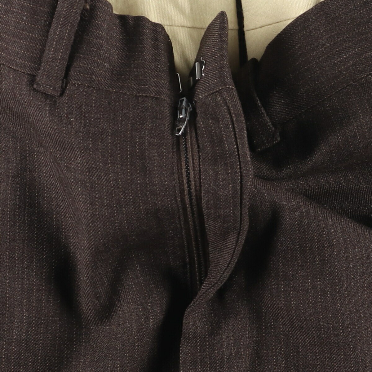 古着 ストライプ柄 スラックスパンツ メンズw34相当 ヴィンテージ /eaa548892 【中古】 【250516】