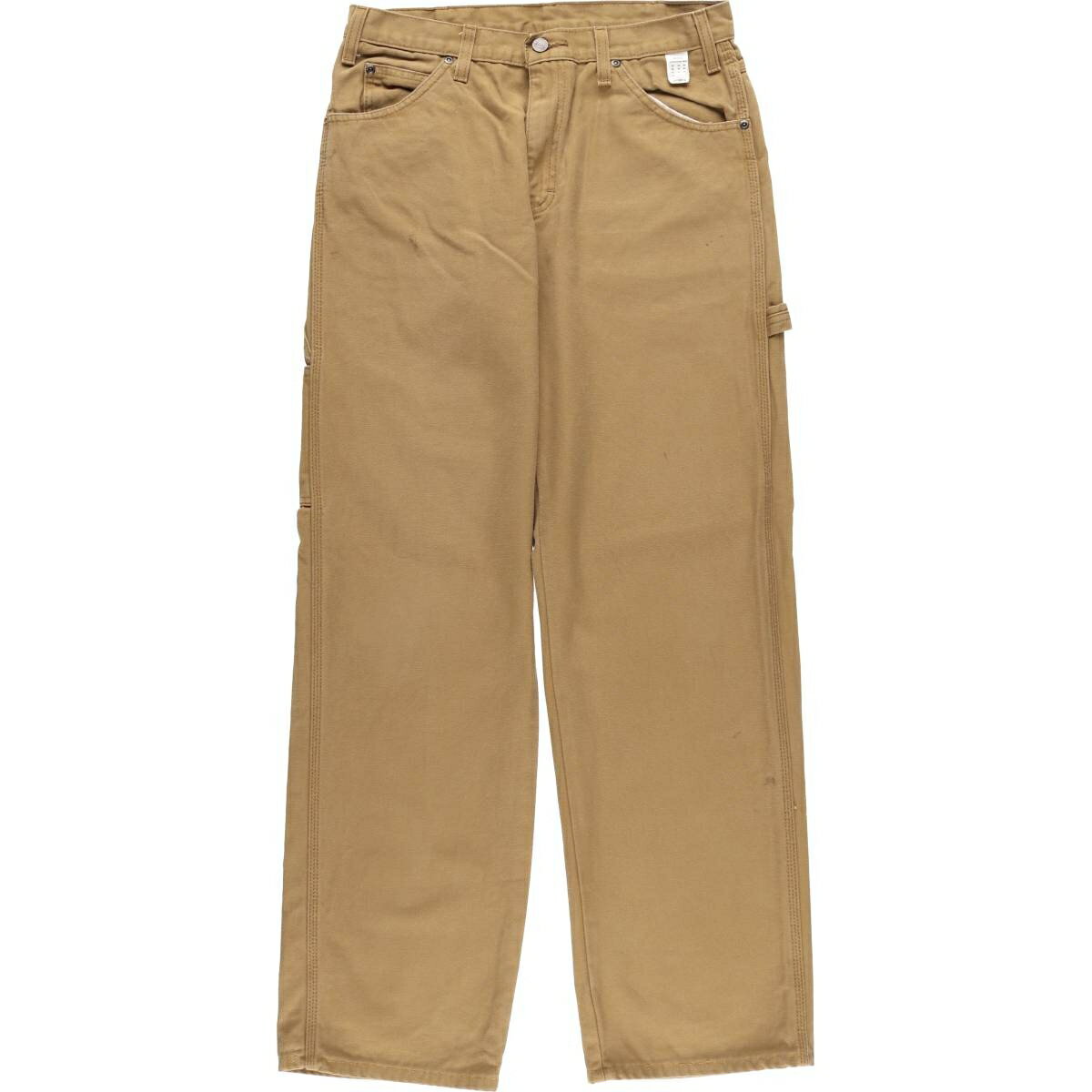商品詳細 ブランド・Dickies・ディッキーズ・ 特徴・ジッパーフライ・スパナポケット・ハンマーループ・ワイドパンツ・ モデル/形状・ダックペインターパンツ・ 素材・コットン:100%・ 色・ベージュ系 ブラウン・ 柄・無地・ロゴパッチ・ 生産国・メキシコ製・ 年代 サイズ・メンズw31・表記サイズ:32×39U・ウエスト:80cm・股上:30cm・股下:81.5cm・もも周り:65cm・裾周り:48cm・ コンディション・C・ カテゴリ・メンズ・ボトムス・ロングパンツ・ワーク・ペインターパンツ・ 商品番号・eaa548905・ 取扱店・・ スタッフコメントDickies ダックペインターパンツ / メンズw31 / 商品番号 eaa548905 USEDワークアイテムですので使用感などございますが、まだまだご愛用していただけます。 古着という事をご理解の上ご注文よろしくお願いします。 【状態追記】 ●裾上げ済み ●前後、内側、左右裾にリペア跡 ●前、下腹部・左右腿・左右膝・左右脛・左裾・左ポケット内・左右ポケット口裏・左ポケット内袋に汚れ ●後、右ヒップ・左腿・左右ふくらはぎに汚れ ●内側、左右裾に汚れ※状態は当社独自の基準です。 着用感表記サイズウエスト股上股下もも周り裾周り メンズw3132×39U(サイズ表記32×39Uですが、計測値&着用感でメンズw31相当です)80cm30cm81.5cm65cm48cm ※測定値の若干の誤差はご了承下さい。サイズガイドはこちら ブランドDickiesディッキーズ 特徴ジッパーフライ / スパナポケット / ハンマーループ / ワイドパンツモデル/形状ダックペインターパンツ素材コットン:100%色ベージュ系 ブラウン柄無地 / ロゴパッチ生産国メキシコ製年代-カテゴリワーク・ペインターパンツ商品番号eaa548905取扱店　　 ディッキーズの他の商品を見るワーク・ペインターパンツの他の商品を見る