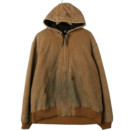 古着 カーハート Carhartt アクティブジャケット ダックフルジップパーカー メンズXL相当 /eaa549063 【中古】 【250526】 【NL2503】 古着 カーハート Carhartt アクティブジャケット ダックフルジップパーカー メンズXL相当 /eaa549063 【中古】 【250526】 【NL2503】