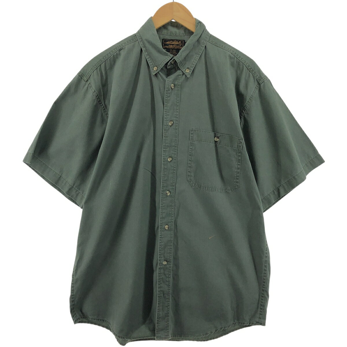 Rakuten - 古着 80~90'S エディーバウアー Eddie Bauer 半袖 ボタンダウンシャツ メンズM相当 ヴィンテージ /eaa549189 【中古】 【250512】 【SS2603_30】