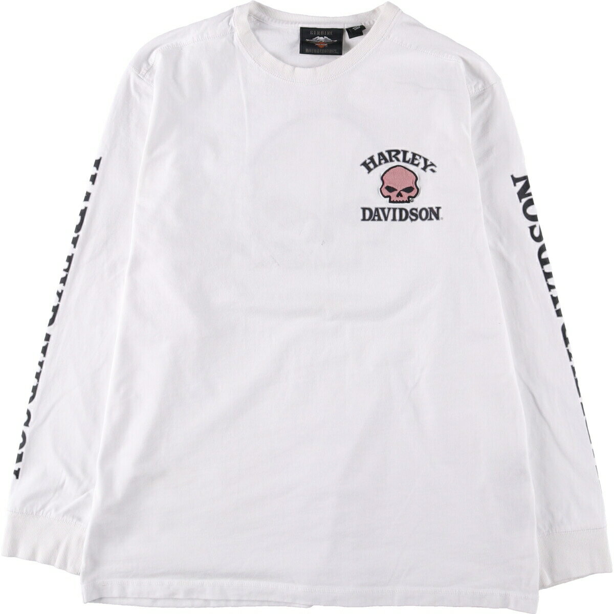 楽天市場】ハーレーダビッドソン ロンt（カラーホワイト）（Tシャツ