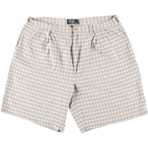 古着 ラルフローレン Ralph Lauren POLO by Ralph Lauren チェック柄 コットンショーツ ショートパンツ メンズw36相当 /eaa549441 【中古】 【250516】 古着 ラルフローレン Ralph Lauren POLO by Ralph Lauren チェック柄 コットンショーツ ショートパンツ メンズw36相当 /eaa549441 【中古】 【250516】