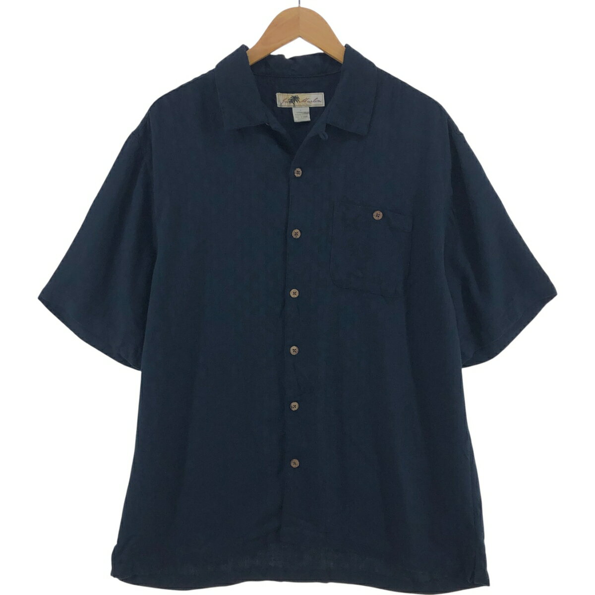 Rakuten - 古着Joe Marlin 半袖 オープンカラー レーヨンシャツ ボックスシャツ メンズL相当 /eaa549607 【中古】 【250512】 【SS2603_30】