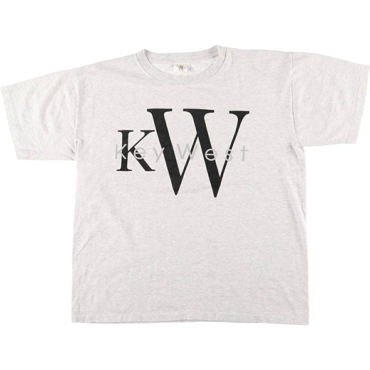 乐天商城 - 古着 90'S NATIONAL MILLS KEY WEST プリントTシャツ USA製 メンズXL相当 ヴィンテージ /eaa549696 【中古】 【250514】 【SS2606_30】