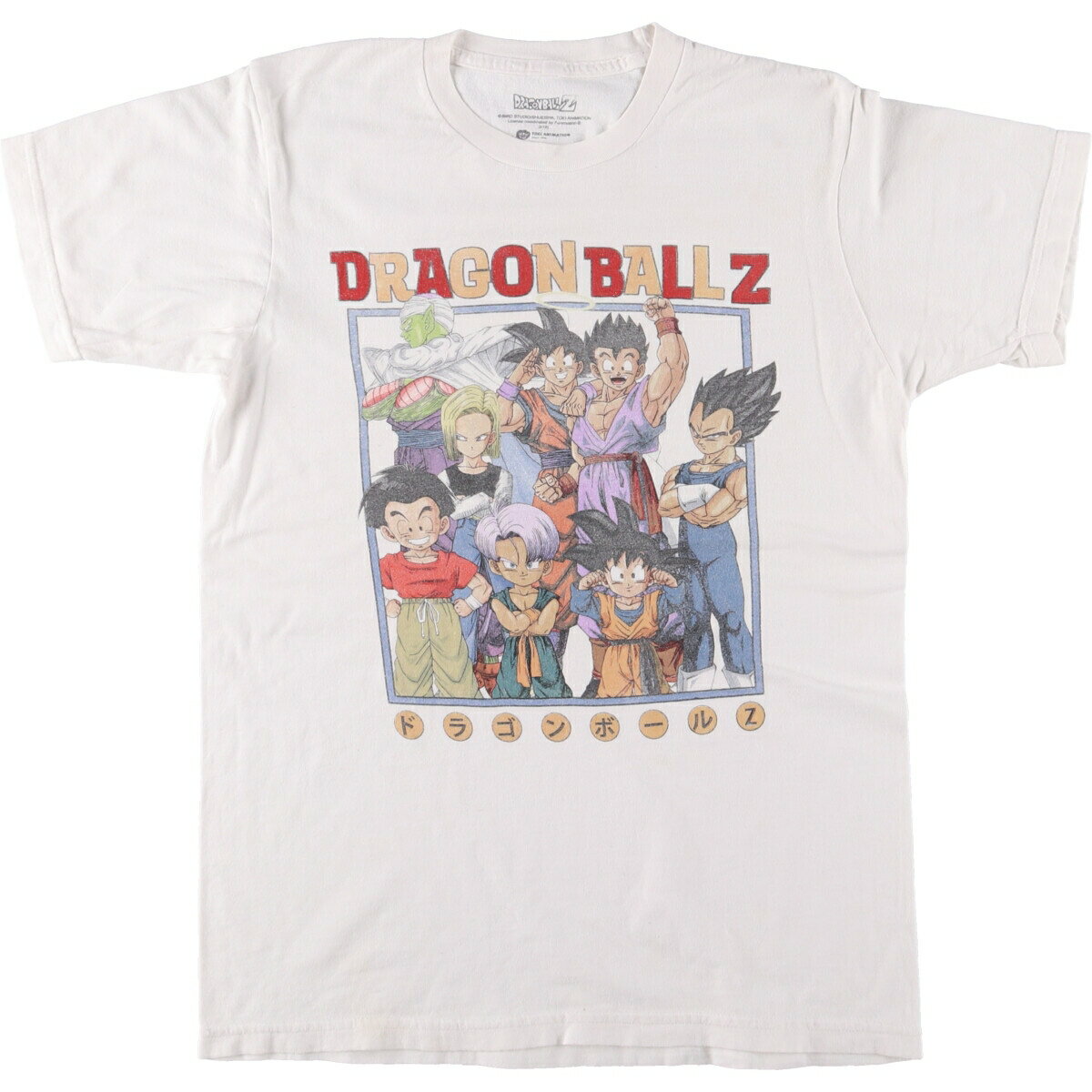 古着 DRAGONBALLZ ドラゴンボールゼット アニメ キャラクタープリントTシャツ メンズM相当 /eaa550224 【中古】 【250519】