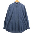 古着 ラルフローレン Ralph Lauren BLAKE 長袖 ボタンダウンチェックシャツ メンズXL相当 /eaa550407 【中古】 【250523】 【SS2509_10】