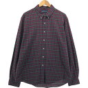 古着 ラルフローレン Ralph Lauren CUSTOM FIT 長袖 ボタンダウンチェックシャツ メンズXXL相当 /eaa550411 【中古】 【250523】 【SS2509_10】