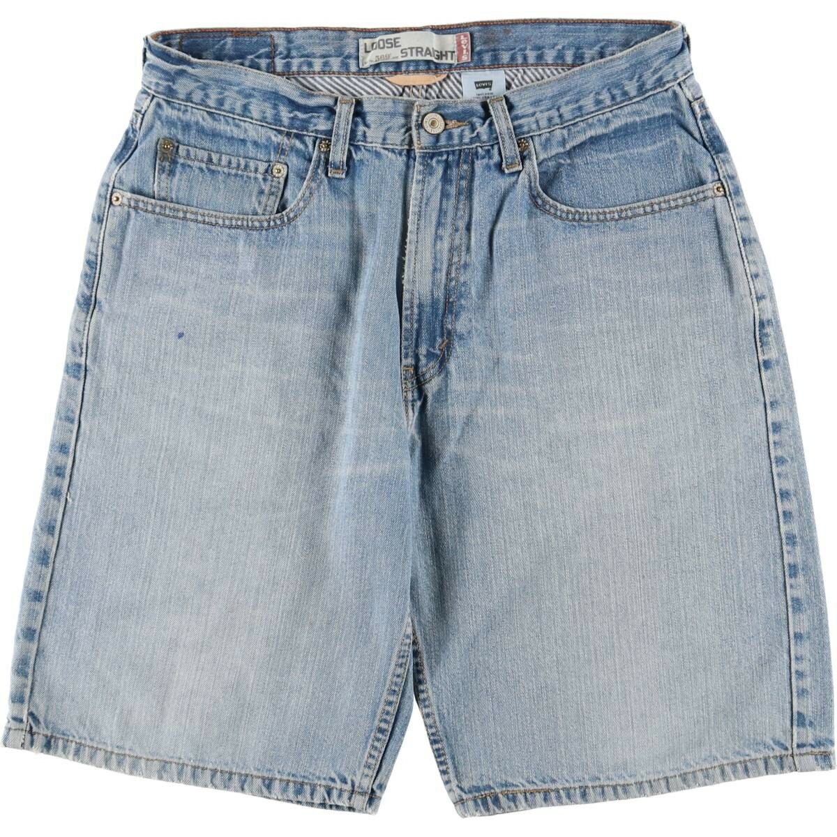 古着 リーバイス Levi's 569 LOOSE FIT デニムショーツ ハーフパンツ メンズw32相当 /eaa550637 【中古】 【250520】 【SS2509_30】