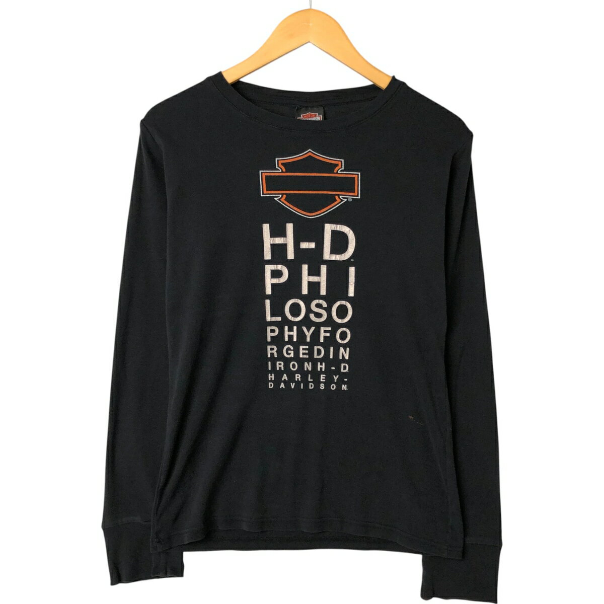古着 ハーレーダビッドソン Harley-Davidson ロングTシャツ ロンT レディースM相当 /eaa550915 【中古】 【250522】 【Elulu/エルル】 【NL2503】 【SS2606_50