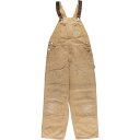 古着 カーハート Carhartt ダブルニー ダック オーバーオール メンズw36相当 /eaa550978 【中古】 【250525】