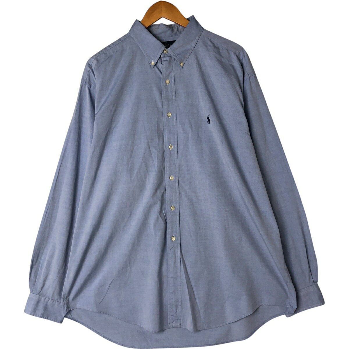 古着 ラルフローレン Ralph Lauren YARMOUTH 長袖 ボタンダウンシャツ メンズXL相当 /eaa551027 【中古】 【250601】 【NL2503】 【SS2603_10】