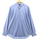 古着 ラルフローレン Ralph Lauren YARMOUTH 長袖 ボタンダウンシャツ メンズL相当 /eaa551030 【中古】 【250521】(4)