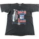 古着 90'S スターター Starter NHL NEW YORK RANGERS ニューヨークレンジャース スポーツプリントTシャツ USA製 メンズM相当 ヴィンテージ /eaa551202 【中古】 【250523】 【SS2509_10】
