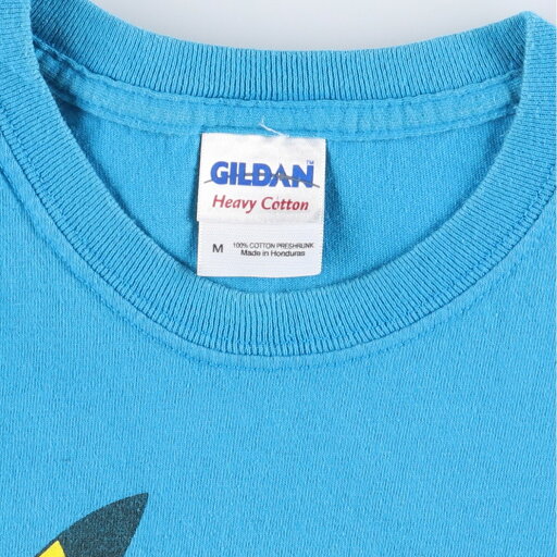 古着 POKEMON ポケモン ピカチュウ キャラクタープリントTシャツ メンズM相当 /eaa551288 【中古】 【250525】
