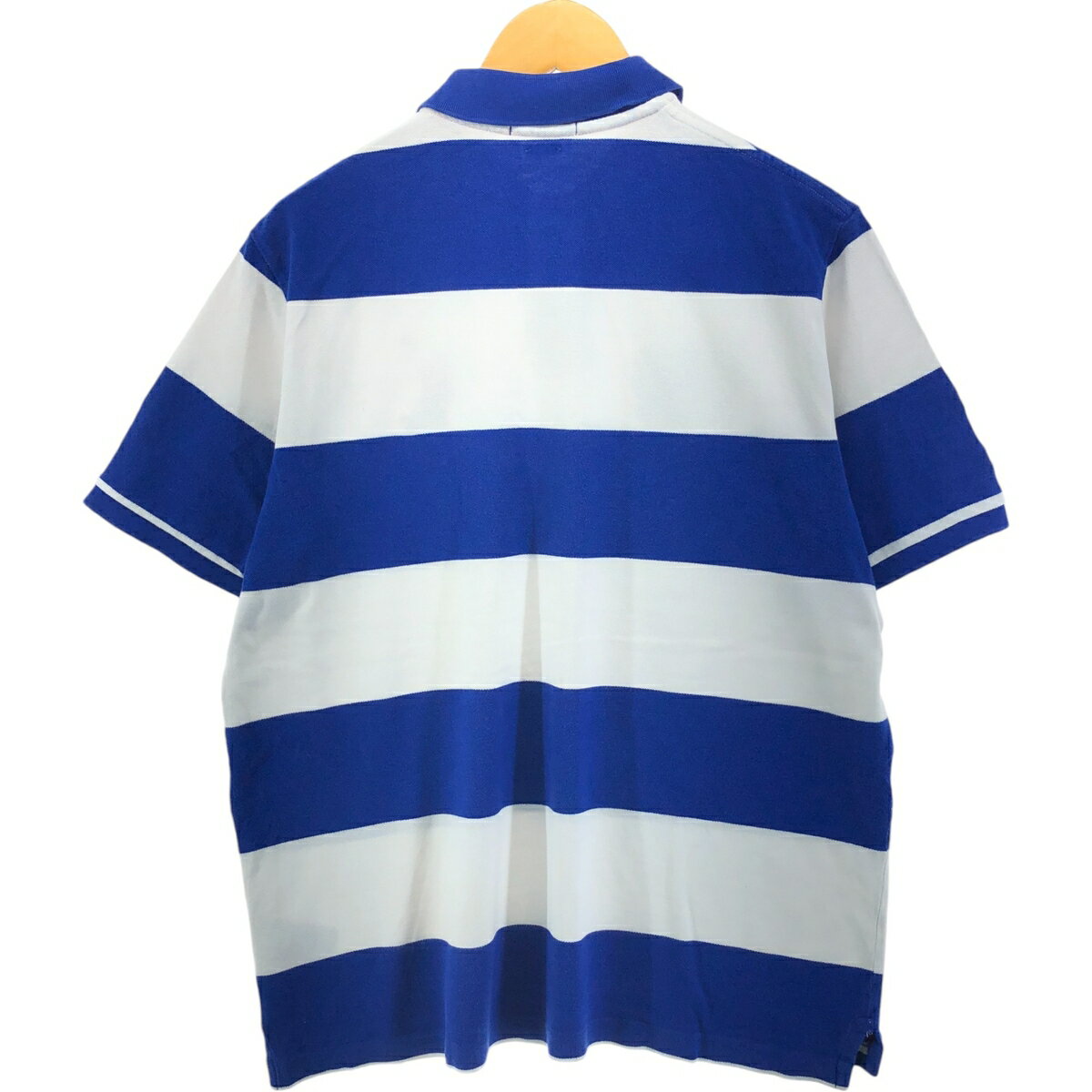 古着 ラルフローレン Ralph Lauren POLO RALPH LAUREN CLASSIC FIT ビッグポニー 半袖 ボーダー ポロシャツ メンズL相当 /eaa551573 【中古】 【250601】