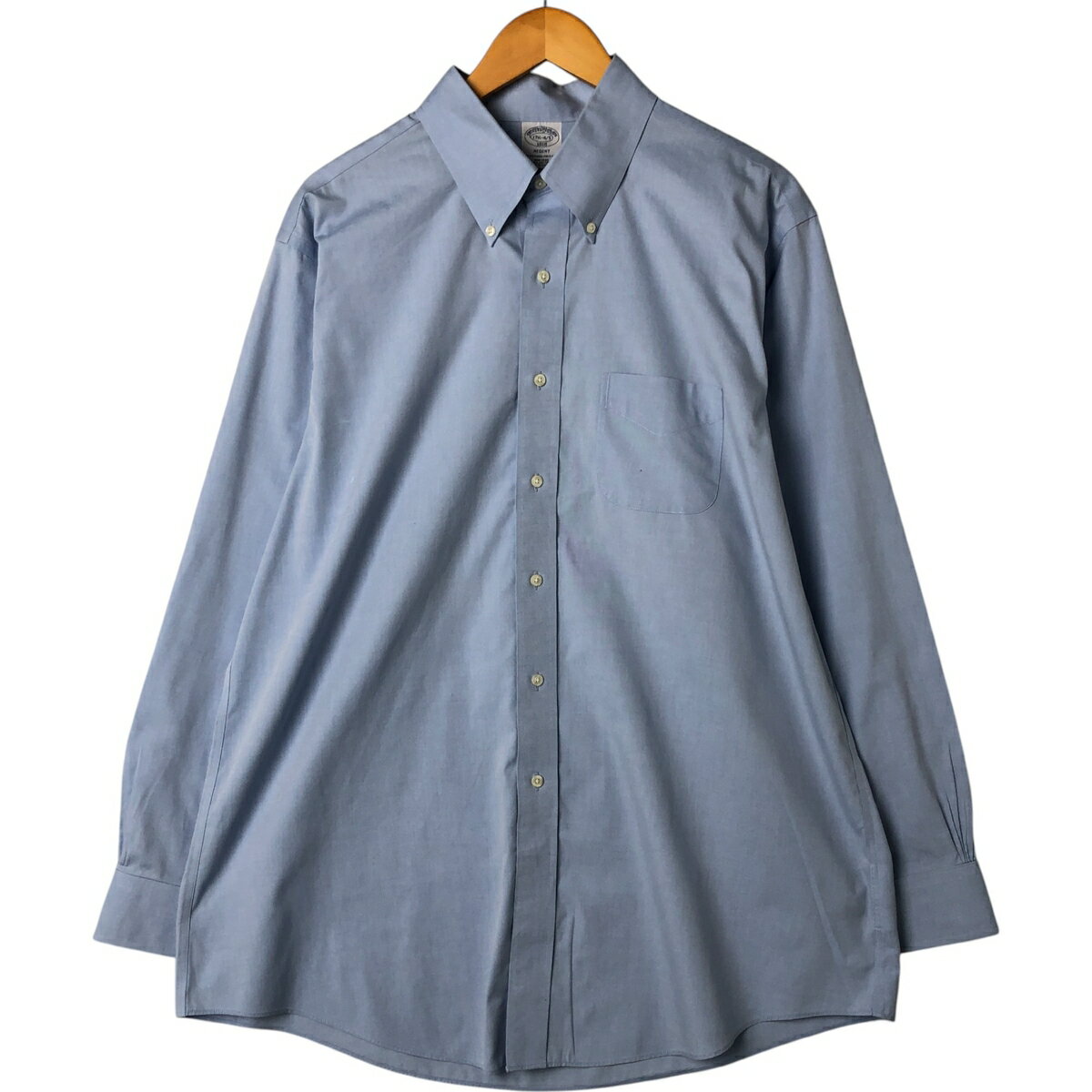古着 ブルックスブラザーズ Brooks Brothers 1818 REGENT 長袖 ボタンダウンシャツ メンズXL相当 /eaa551891 【中古】 【250529】 【NL2503】 【ss2601_30】(4.0)