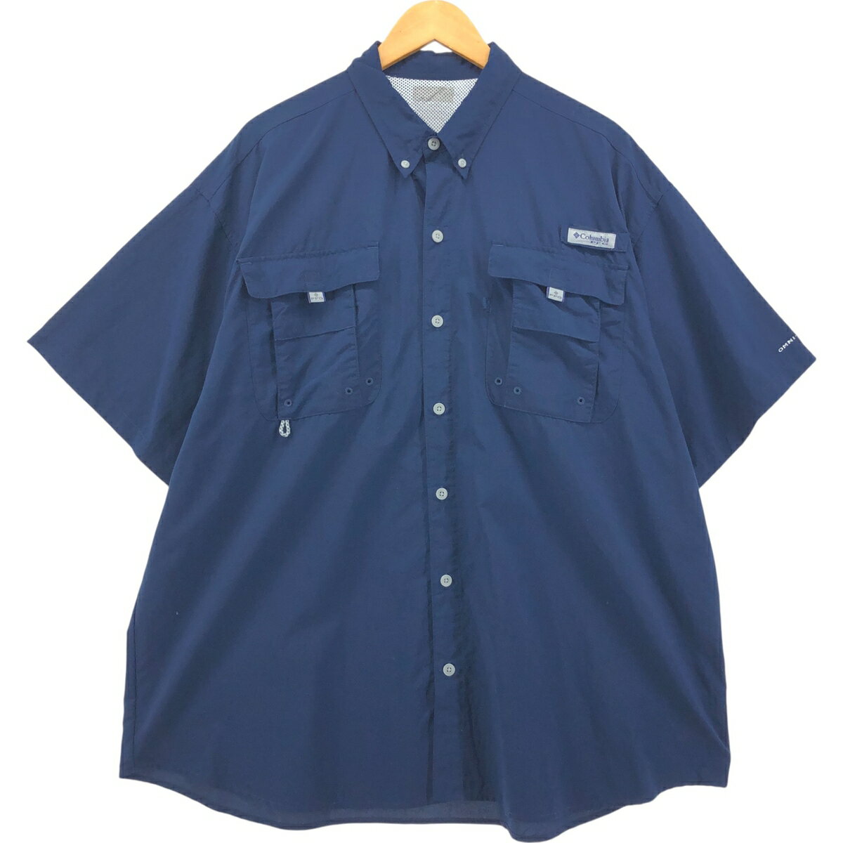 Rakuten - 古着 コロンビア Columbia PFG OMNI-SHADE ボタンダウン 半袖 フィッシングシャツ メンズXXL相当 /eaa551897 【中古】 【250526】 【SS2603_30】
