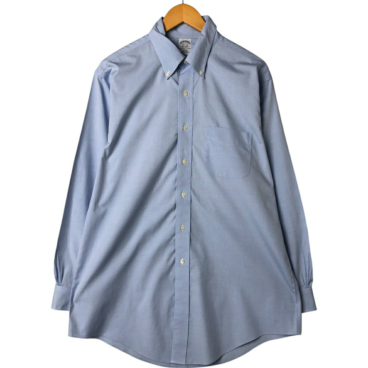 樂天商城 - 古着 ブルックスブラザーズ Brooks Brothers Est.1818 MADISON 長袖 ボタンダウンシャツ メンズL相当 /eaa551898 【中古】 【250528】 【NL2503】 【SS2603_30】