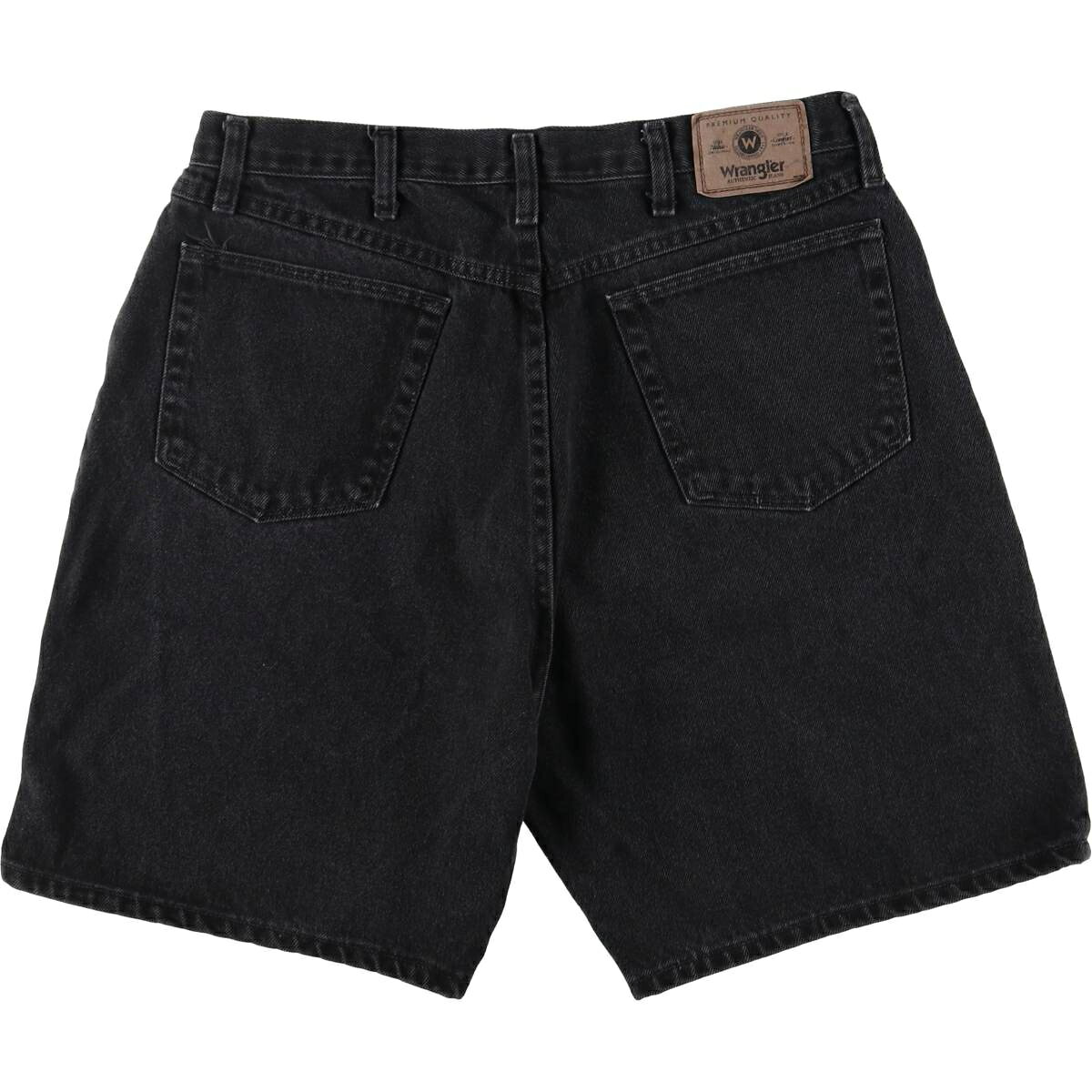 古着 00'S ラングラー Wrangler RELAXED FIT ブラックデニムショーツ ショートパンツ メンズw35相当 /eaa552015 【中古】 【250524】 【SS2509_30】