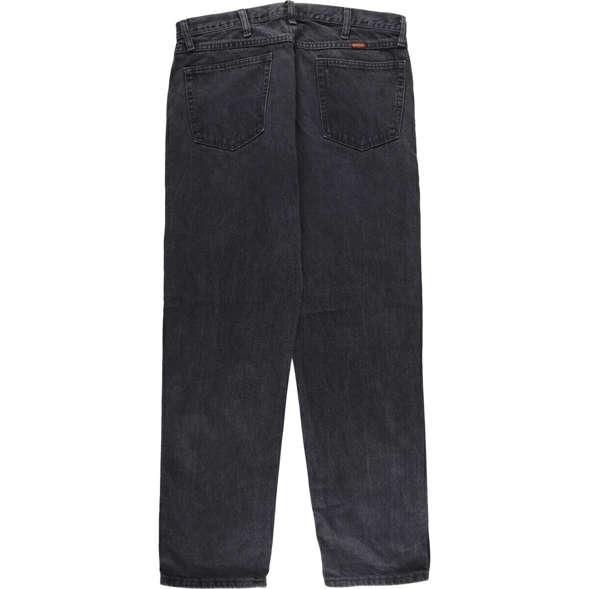 古着 ラスラー RUSTLER ブラックデニム ストレートデニムパンツ メンズw36相当 /eaa552076 【中古】 【250602】 【SS2509_30】