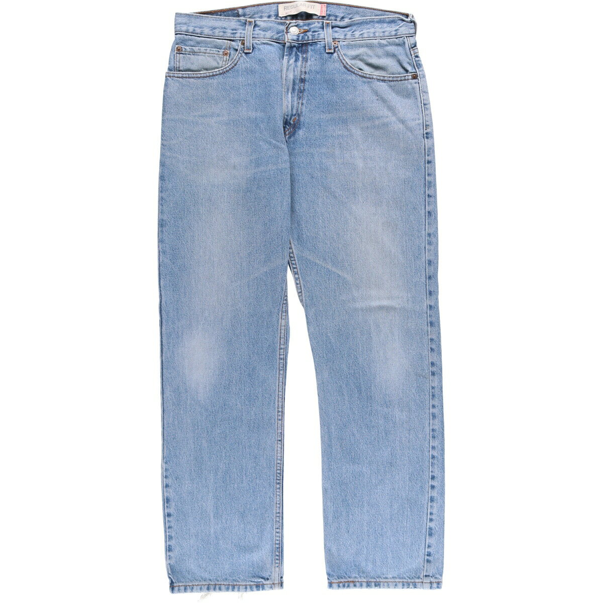 古着 リーバイス Levi's 505 REGULAR FIT テーパードデニムパンツ メンズw33相当 /eaa552117 【中古】 【250531】 【SS2603_30】 ブルー系 春夏秋冬