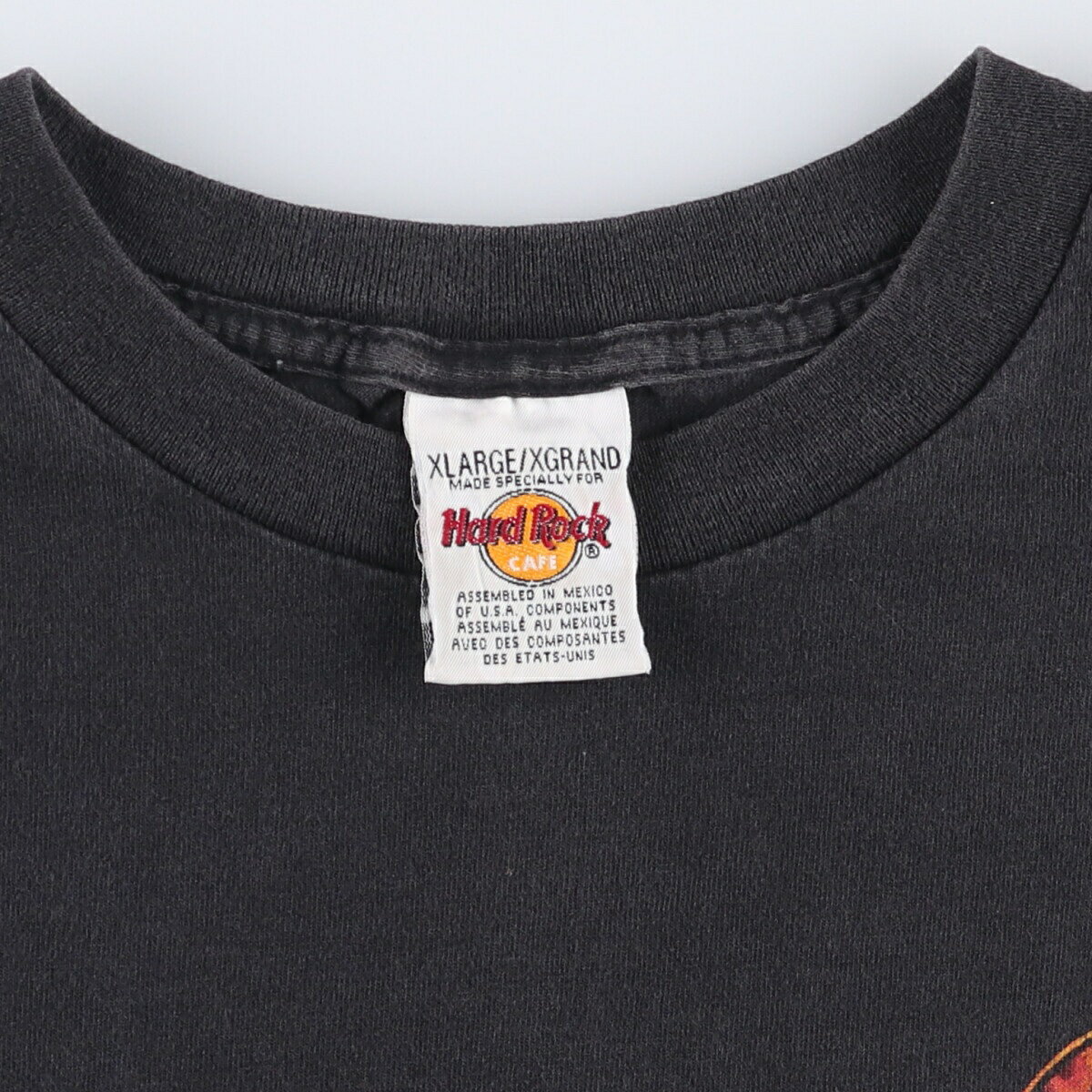 古着 HARD ROCK CAFE ハードロックカフェ 龍柄 ドラゴン柄 アドバタイジングTシャツ メンズXL相当 /eaa552370 【中古】 【250531】