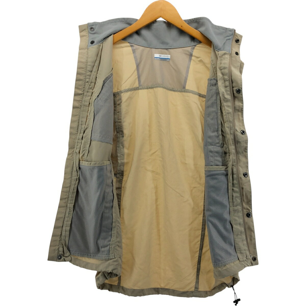 古着 コロンビア Columbia リップストップ ナイロンベスト メンズM相当 /eaa552387 【中古】 【250530】