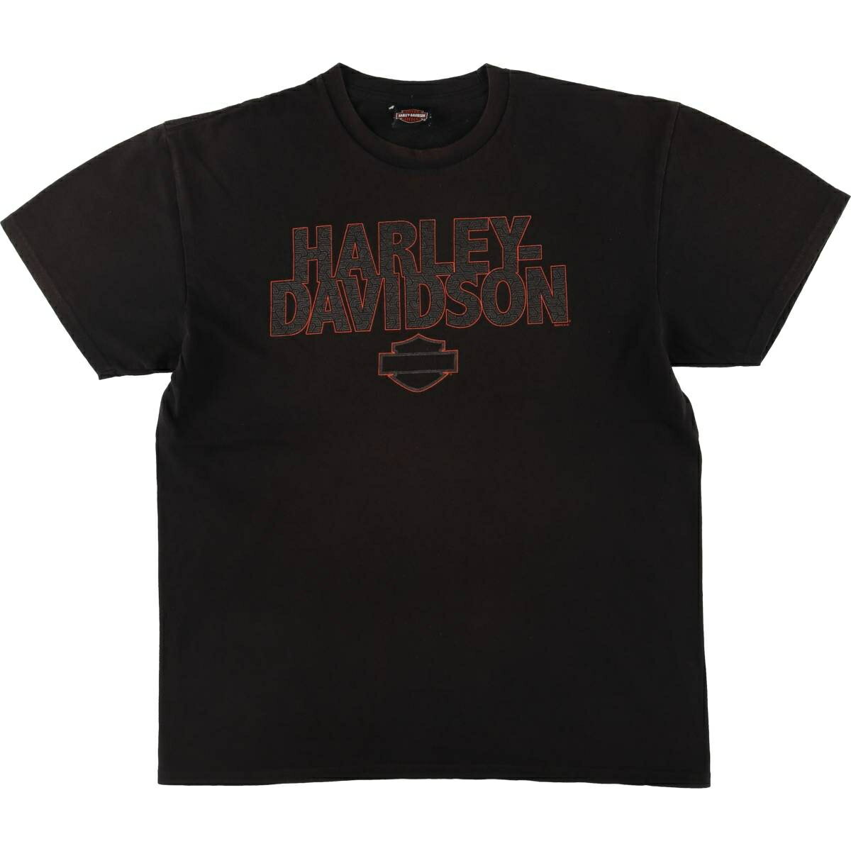 古着 ハーレーダビッドソン Harley-Davidson ドクロ柄 スカル柄 モーターサイクル バイクTシャツ メンズL相当 /eaa552500 【中古】 【250530】 【SS2509_30】