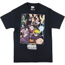 古着 NARUTO SHIPPUDEN ナルト疾風伝 アニメ キャラクタープリントTシャツ メンズM相当 /eaa552553 【中古】 【250530】 【SS2509_30】